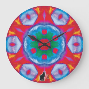 Pippin Kaleidoscope Large Clock