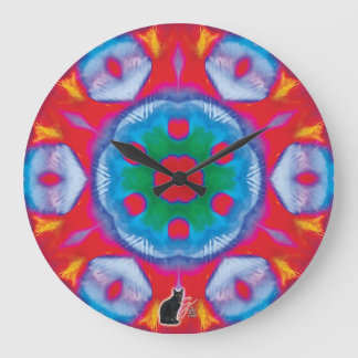 Pippin Kaleidoscope Large Clock