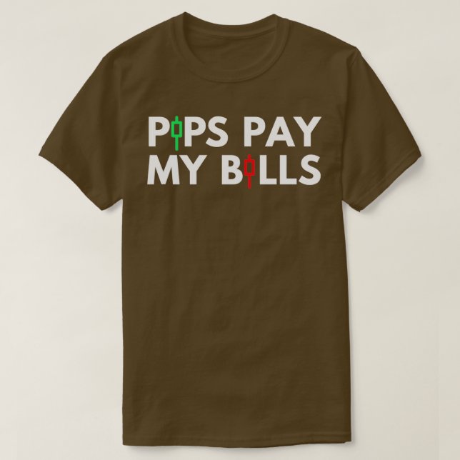 pips pay my bills T-Shirt (Design Front)