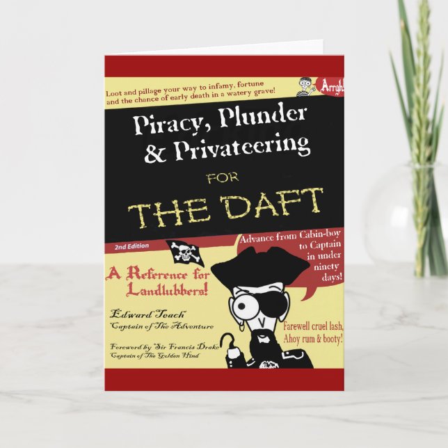 Piracy For The Daft Card (Front)