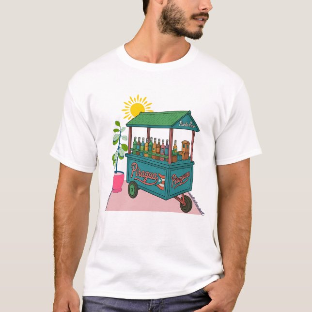 Piragua Puerto Rico Tshirt (Front)