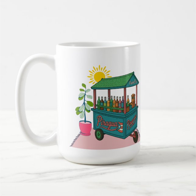 Piragua Puerto Rico Tshirt Coffee Mug (Left)