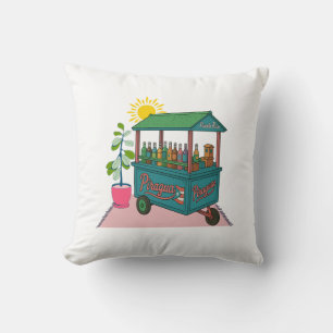 Piragua Puerto Rico Tshirt Cushion