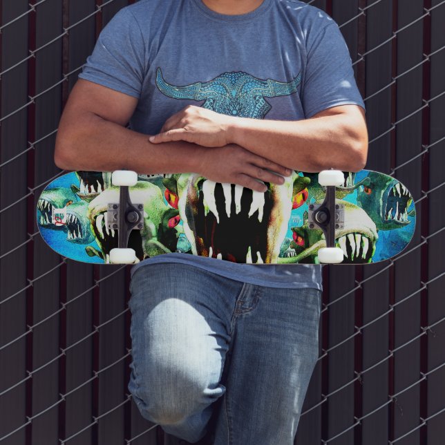 Piranha Fest Dd Brand  Skateboard (Outdoor 3)