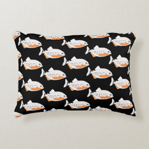 Piranha Fish Aquarium Decorative Cushion