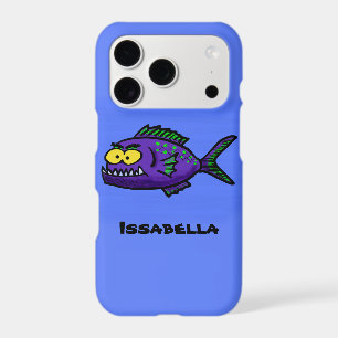 Piranha fish cartoon