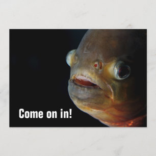 Piranha Invitation