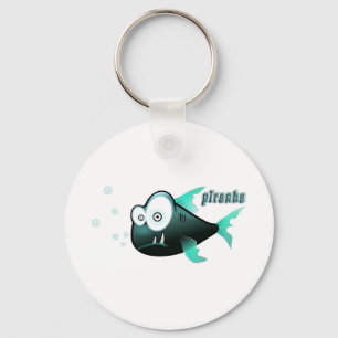 Piranha Key Ring