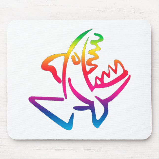 Piranha Mouse Pad (Front)