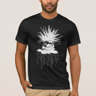 PIRANHA PLANT: WHT on BLK Series T-Shirt