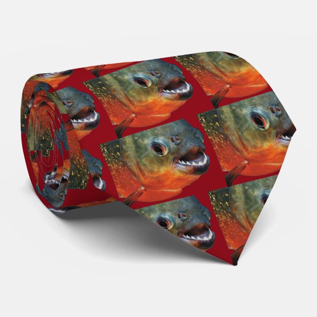 Piranha Tie (Rolled)