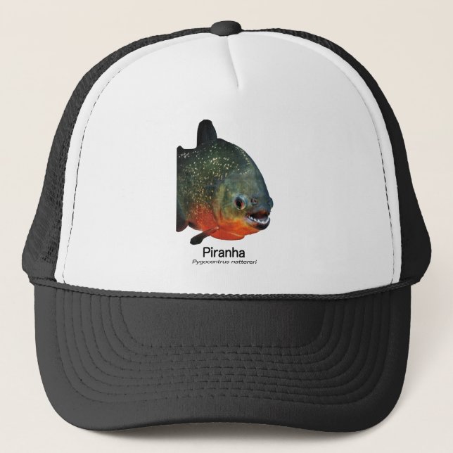 Piranha Trucker Hat (Front)