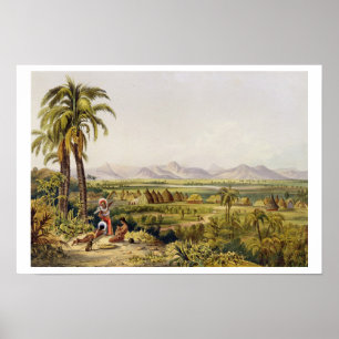 Pirara and Lake Amucu, The Site of Eldorado, print