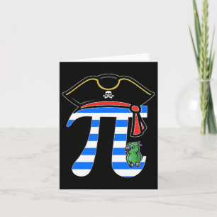 Pirat Costume Hat Pi Rate  Card