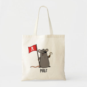 Pirat Funny Pirate Rat Pun Tote Bag