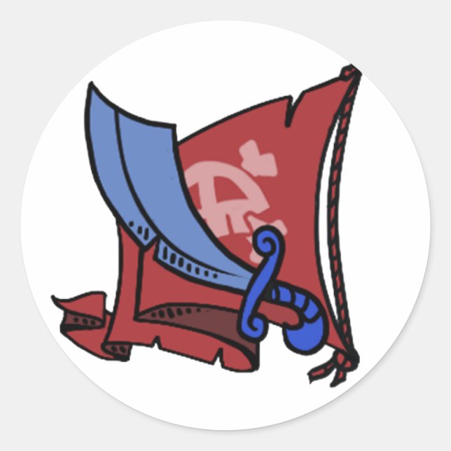 Pirate101 Buccaneer Sticker (Front)