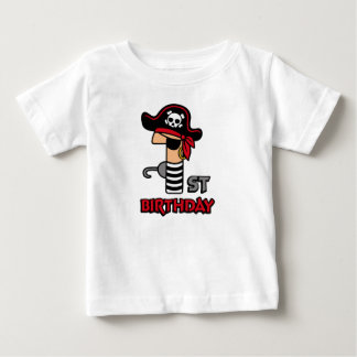 Pirate 1st birthday t-shirt