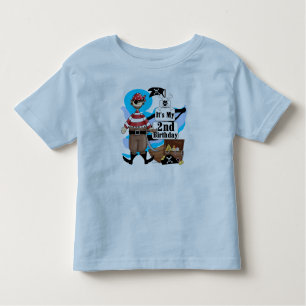 Pirate 2nd Birthday T-shirts and Gifts