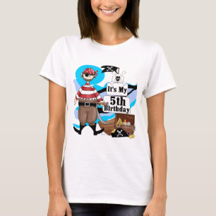 Pirate 5th Birthday Tshirts and Gifts