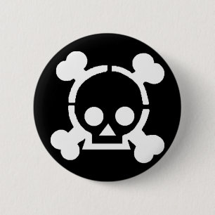 Pirate! 6 Cm Round Badge