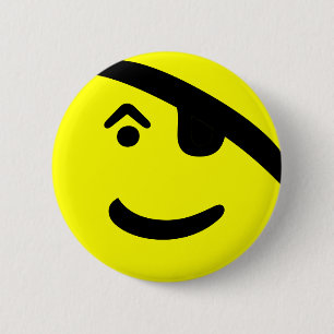 Pirate 6 Cm Round Badge