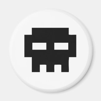 Pirate 8 Bits Skull Magnet