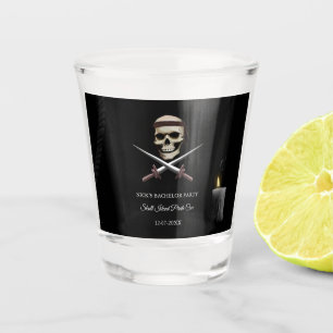 Pirate Adventure Bash for Bachelor/Birthday Shot Glass