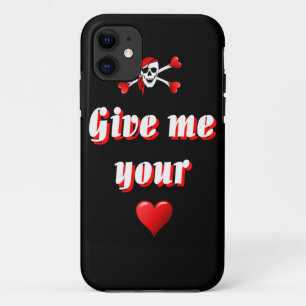 Pirate and hearts Case-Mate iPhone case