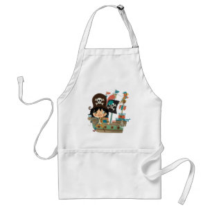 Pirate and Pirate Ship Standard Apron