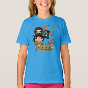 Pirate and Pirate Ship T-Shirt