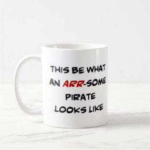 pirate, arr-some coffee mug