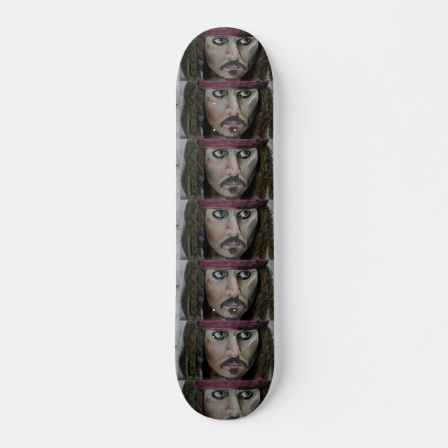 PIRATE ART Skateboard (Front)