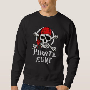 Pirate Aunt Family Matching Halloween Costume Sweatshirt