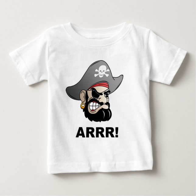 Pirate Baby T-Shirt (Front)