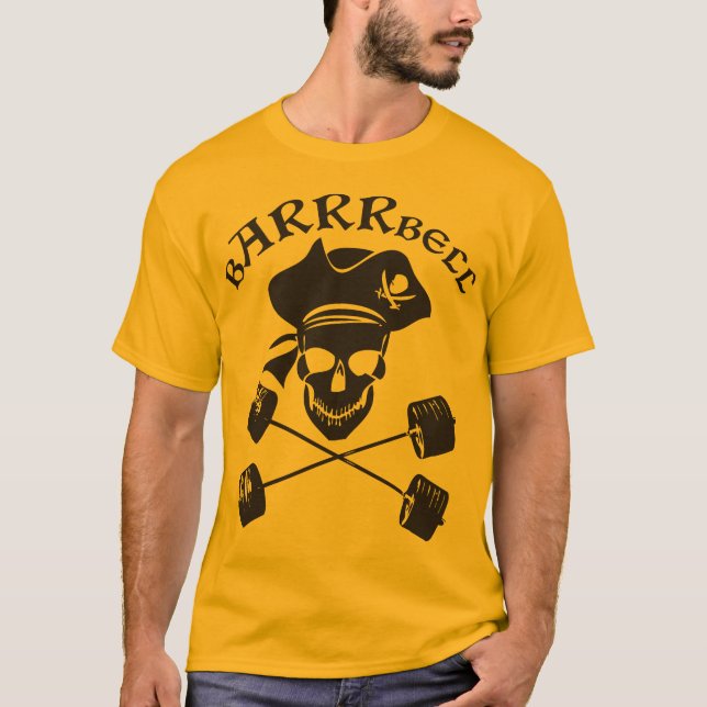 Pirate Barbell Shirt (Front)