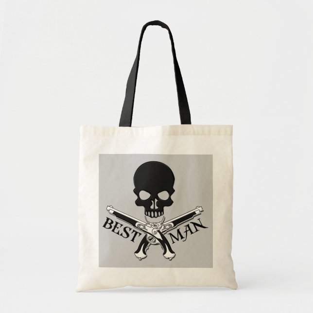 Pirate Best Man Tote Bag (Front)