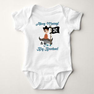 Pirate Big Brother Baby Bodysuit