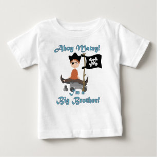 Pirate Big Brother Baby T-Shirt