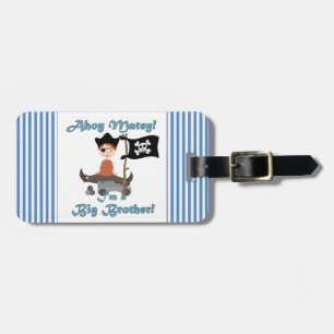 Pirate Big Brother Luggage Tag