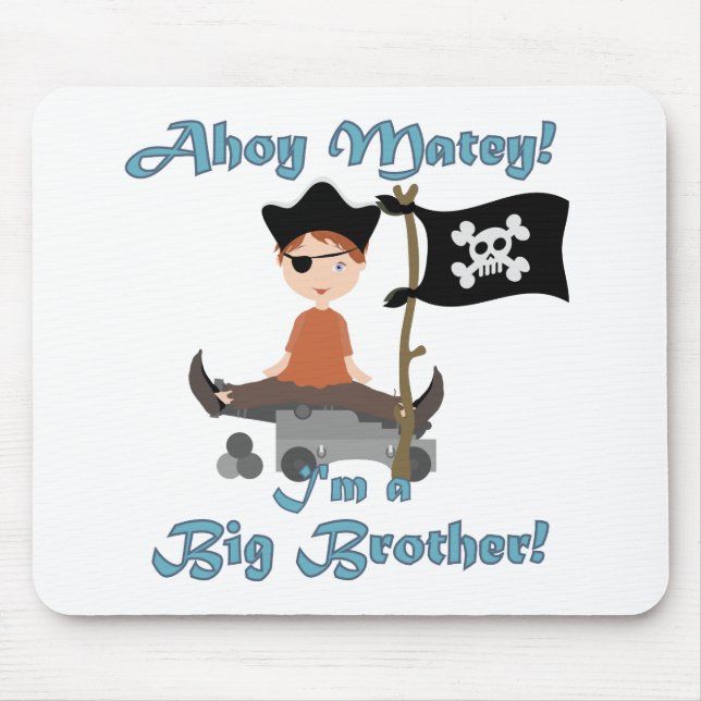 Pirate Big Brother Mouse Pad (Front)