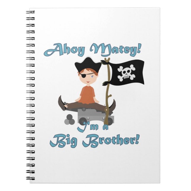 Pirate Big Brother Notebook (Front)