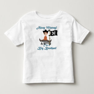 Pirate Big Brother Toddler T-Shirt