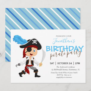 Pirate Birthday Adventure Announcement