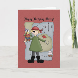 Pirate Birthday Card