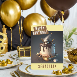 Pirate Birthday Card