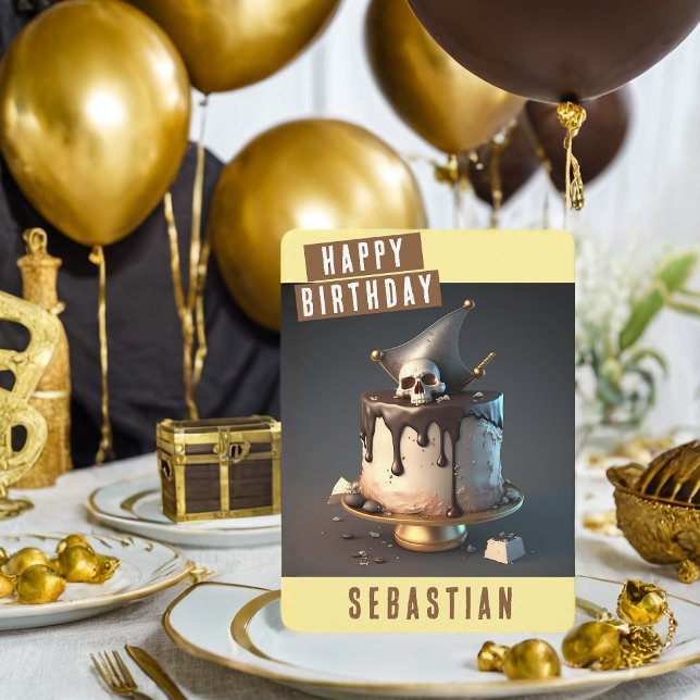 Pirate Birthday Card (Creator Uploaded)