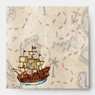PIRATE Birthday Envelopes for Invitations
