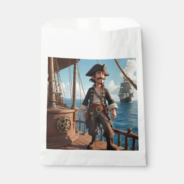 Pirate Birthday Favour Bags (Front)