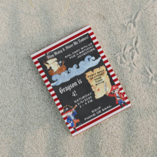Pirate Birthday Invitation