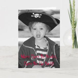 Pirate Birthday Invite